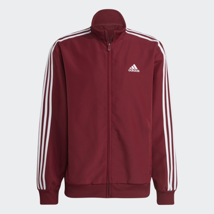 Chándal Tejido 3 Rayas Adidas Rojo