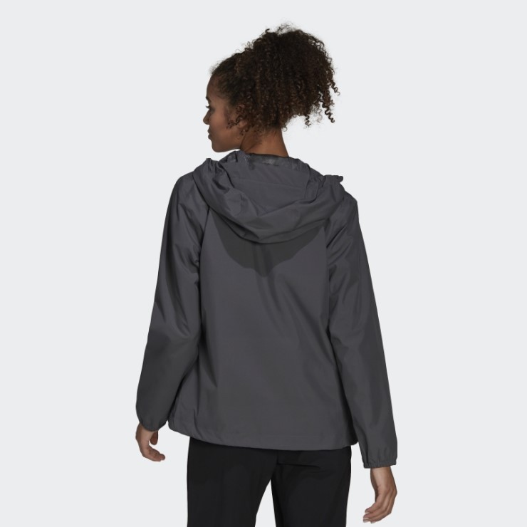 Chaqueta Essentials Rain.rdy Adidas Gris
