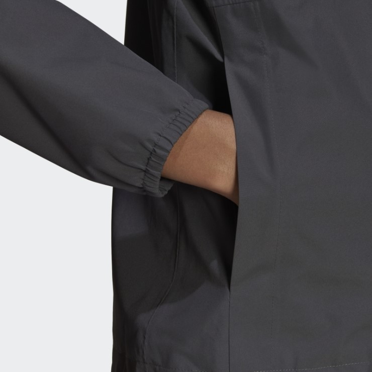 Chaqueta Essentials Rain.rdy Adidas Gris