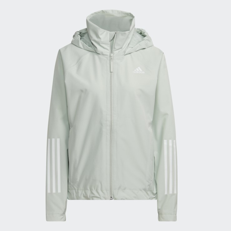 Chaqueta Adidas Bsc 3-stripes Rain.rdy Verde