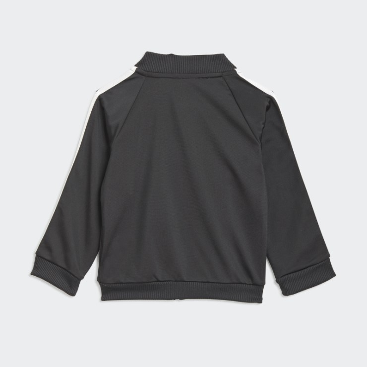 Adidas Chándal Negro De Tricot Con 3 Rayas