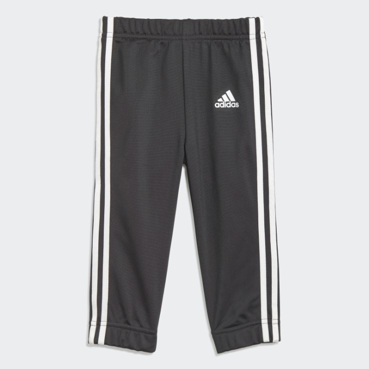 Adidas Chándal Negro De Tricot Con 3 Rayas