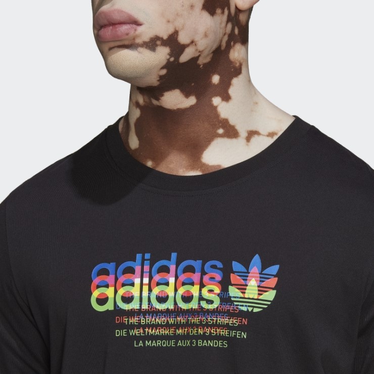 Camiseta De Manga Larga Hyperreal Adidas Negra