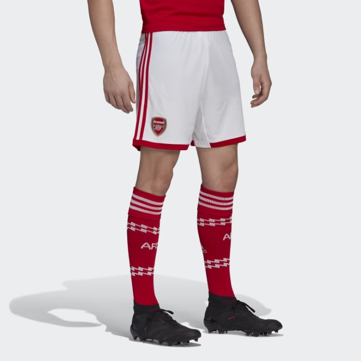 Pantalón Corto Arsenal 22/23 Primera Equipación Blanco Adidas