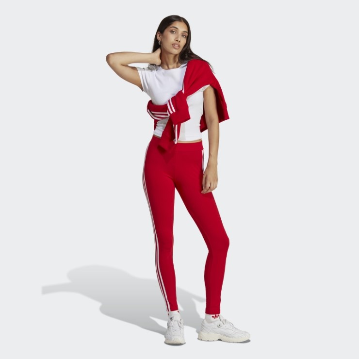 Adicolor Classics 3-stripes Leggins Adidas Escarlata