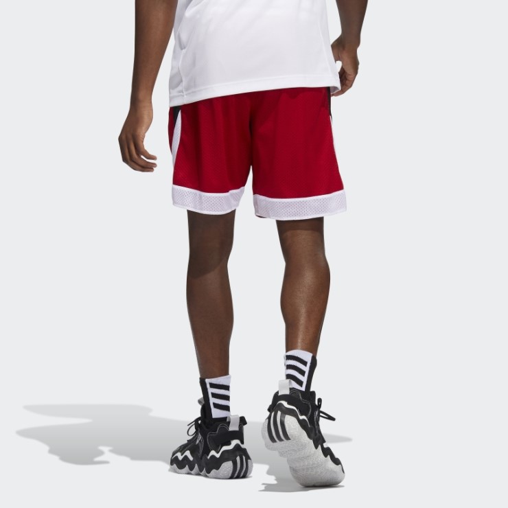 Pantalones Cortos Adidas Rojos Wolfpack Swingman