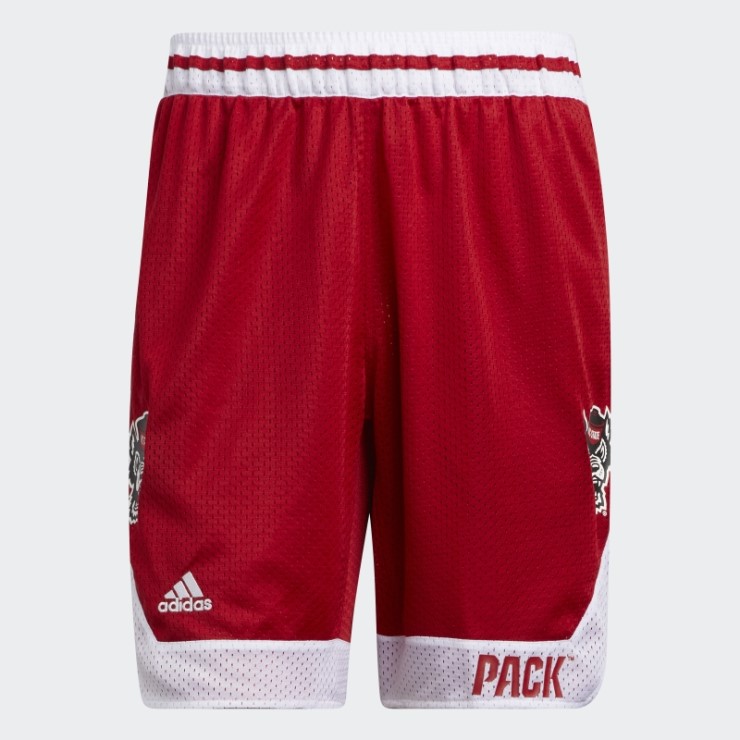 Pantalones Cortos Adidas Rojos Wolfpack Swingman