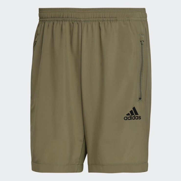 Aeroready Diseñado Para Mover Shorts Deportivos Tejidos Adidas Orbit Green