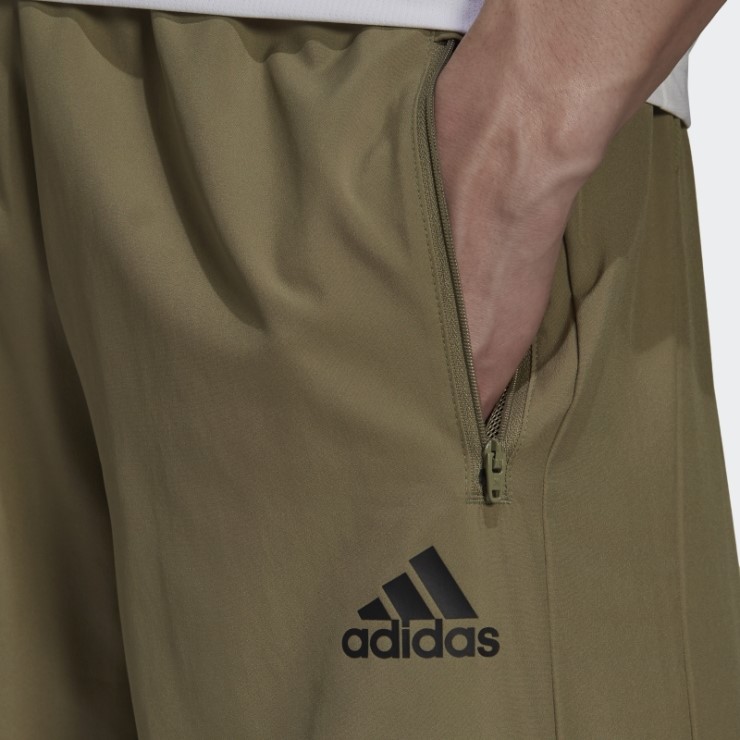 Aeroready Diseñado Para Mover Shorts Deportivos Tejidos Adidas Orbit Green