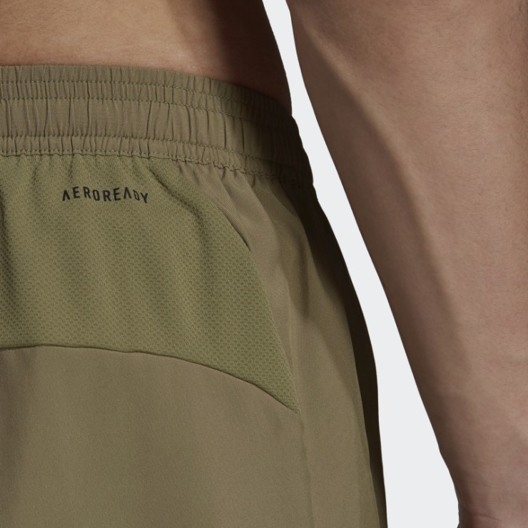 Aeroready Diseñado Para Mover Shorts Deportivos Tejidos Adidas Orbit Green