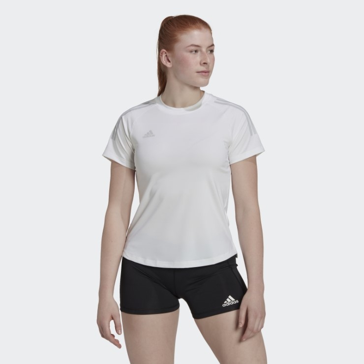 Camiseta Hilo Adidas Blanca
