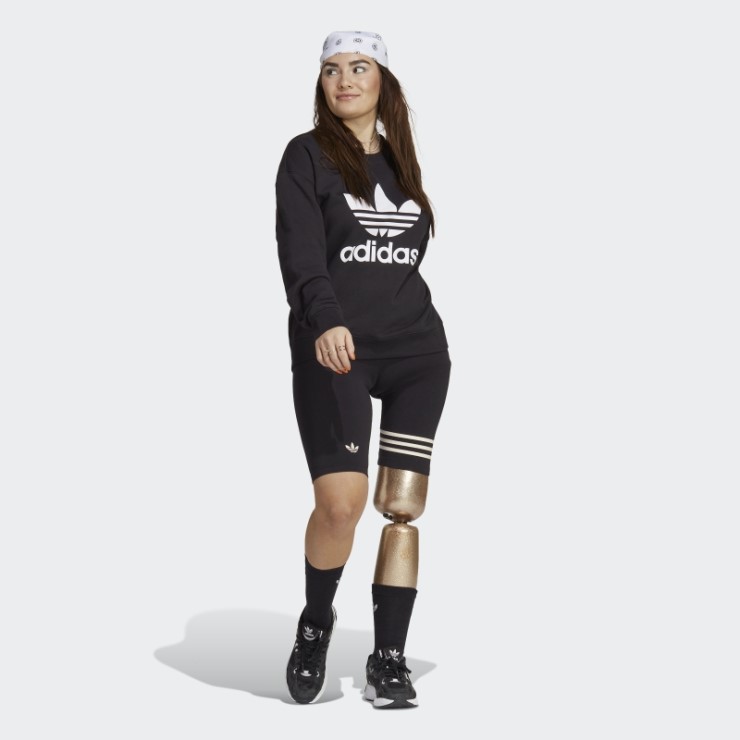 Sudadera Con Capucha Trefoil Adidas Negra