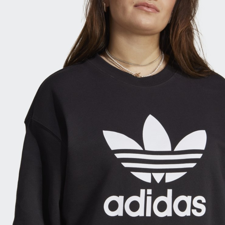 Sudadera Con Capucha Trefoil Adidas Negra