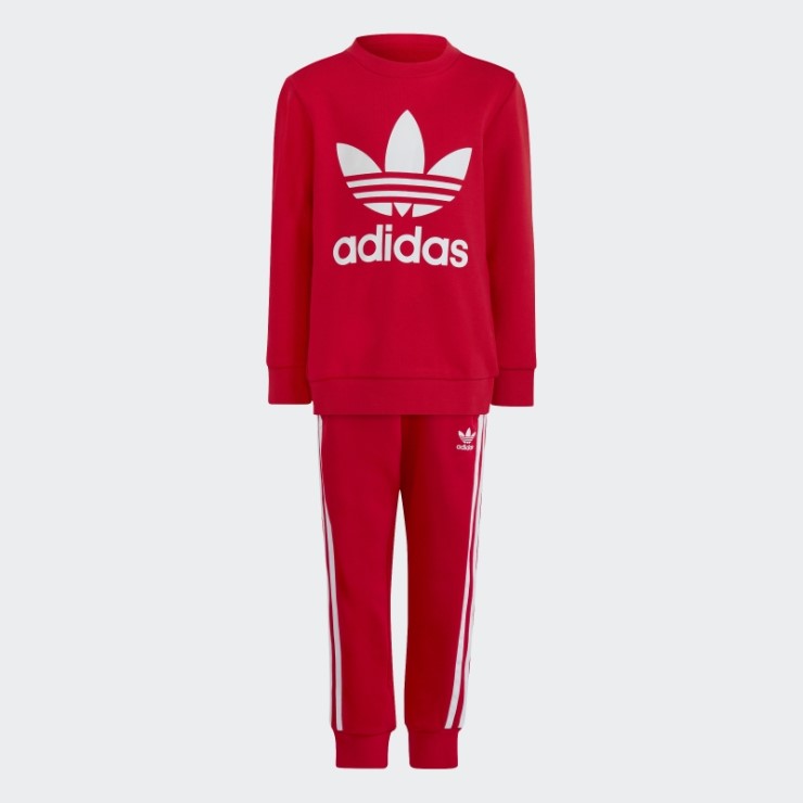 Adidas Conjunto Escarlata Adicolor