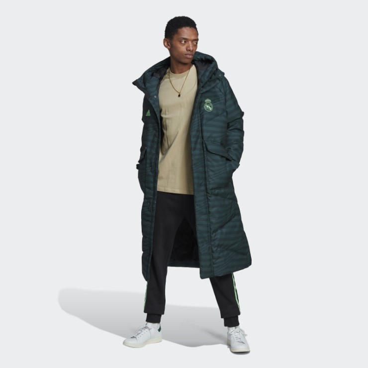 Chamarra Negra Adidas Real Madrid