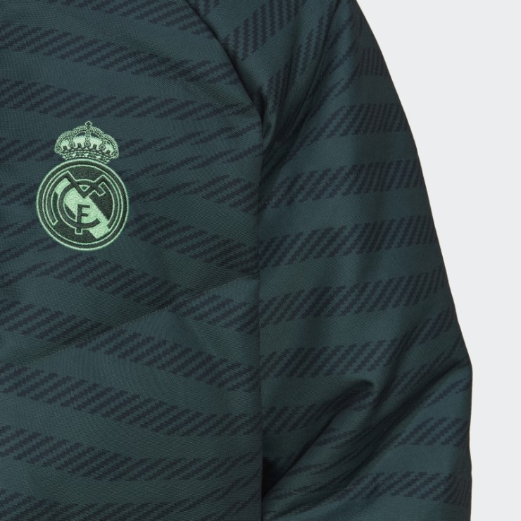 Chamarra Negra Adidas Real Madrid
