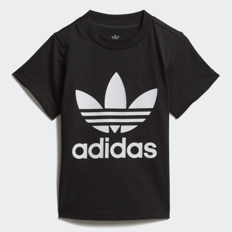 Camiseta Trébol Adidas Negra