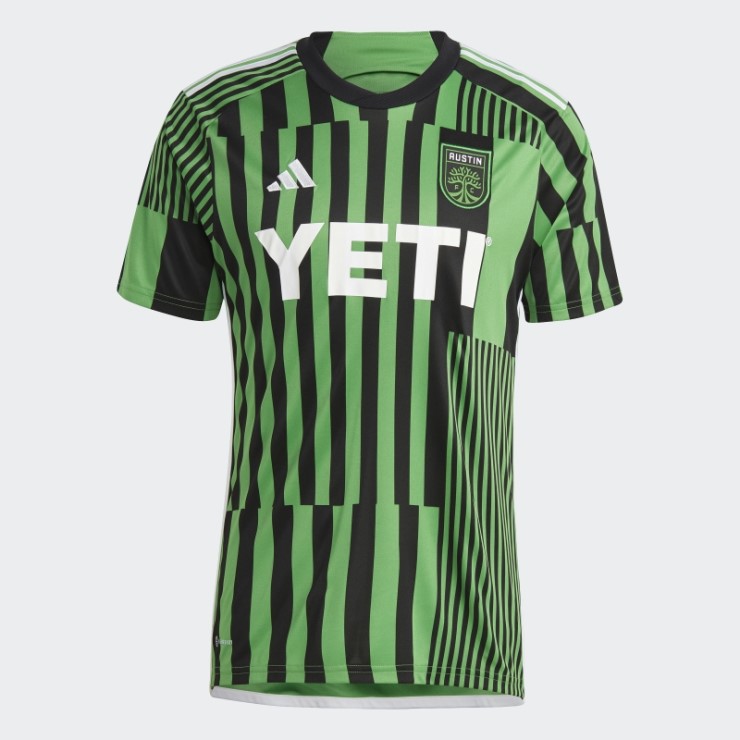 Camiseta Adidas Austin Fc 23/24 Primera Equipación Blanco Caliente