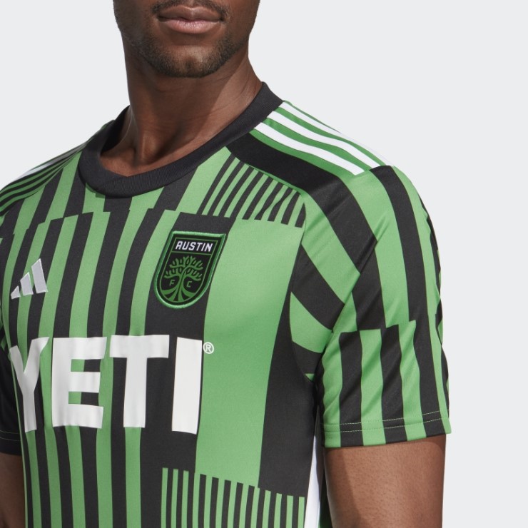 Camiseta Adidas Austin Fc 23/24 Primera Equipación Blanco Caliente