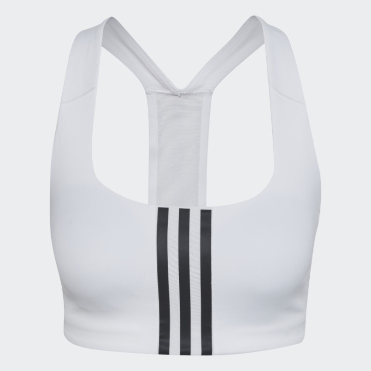 Sujetador De Entrenamiento De Sujeción Media Powerimpact Blanco Adidas