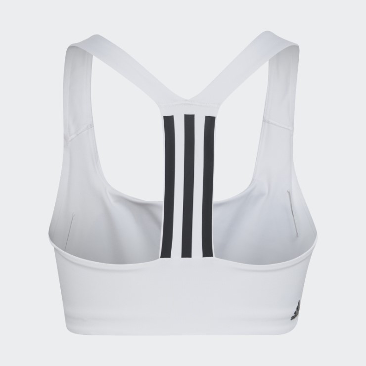 Sujetador De Entrenamiento De Sujeción Media Powerimpact Blanco Adidas