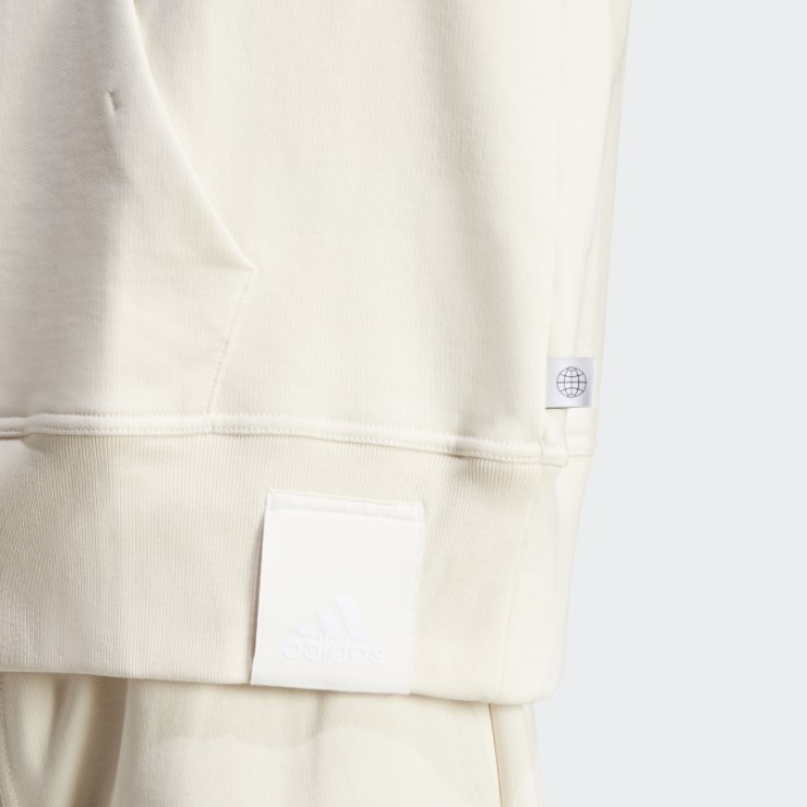 Lounge Heavy French Terry Sudadera Con Capucha No Teñida Adidas