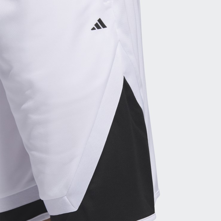 Pantalones Cortos Blancos Adidas Pro Block
