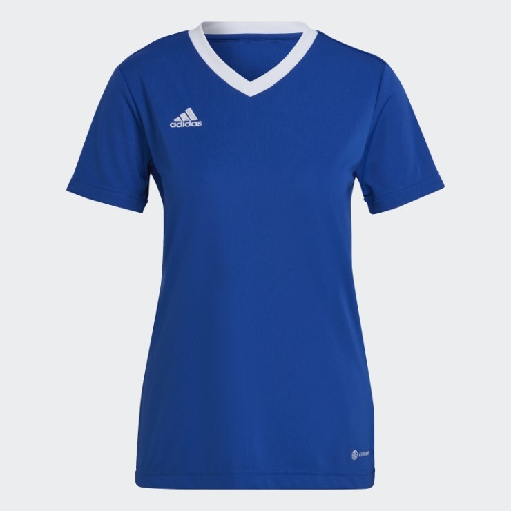 Camiseta Adidas Azul Royal Entrada 22