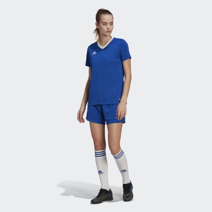 Camiseta Adidas Azul Royal Entrada 22