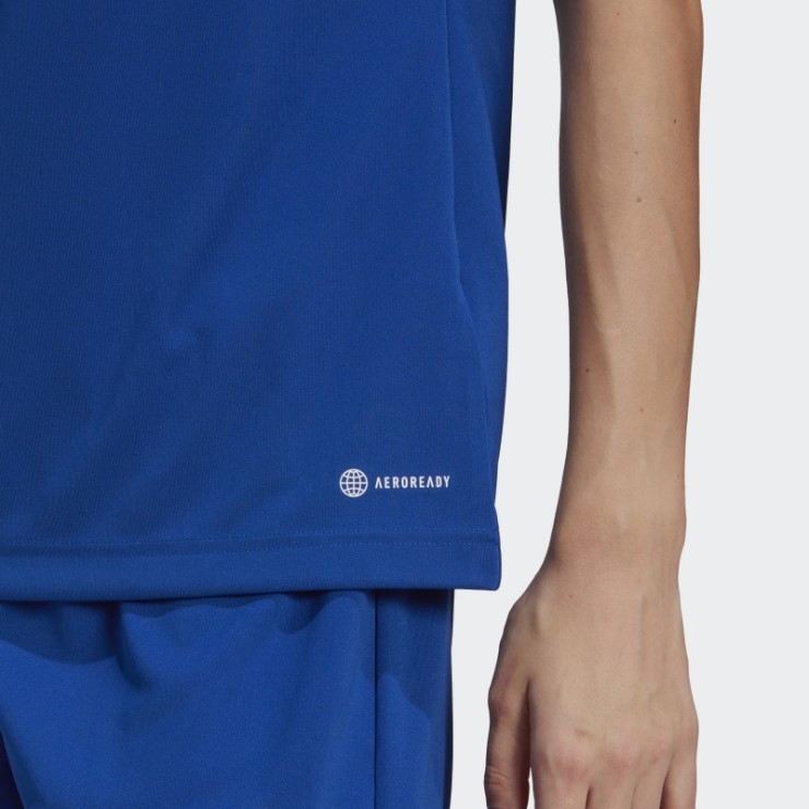 Camiseta Adidas Azul Royal Entrada 22