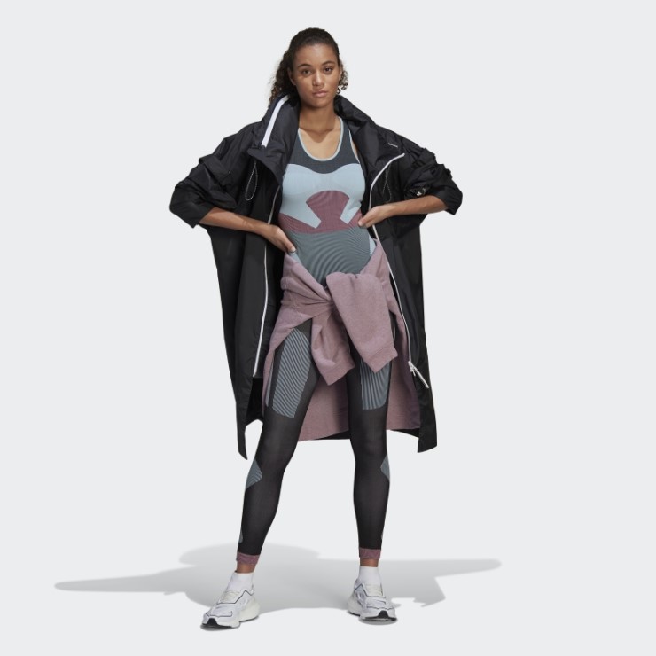 Camiseta Sin Mangas De Punto De Yoga Truestrength De Adidas By Stella Mccartney Azul ártico