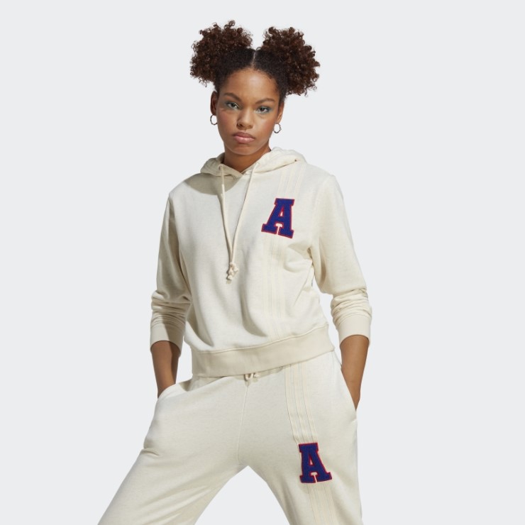 Sudadera Adidas Originals Con Logo Pequeño Blanco Mel