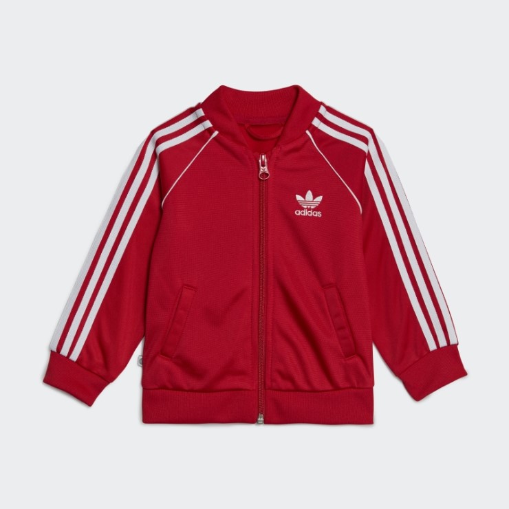 Chándal Adidas Adicolor Sst Escarlata