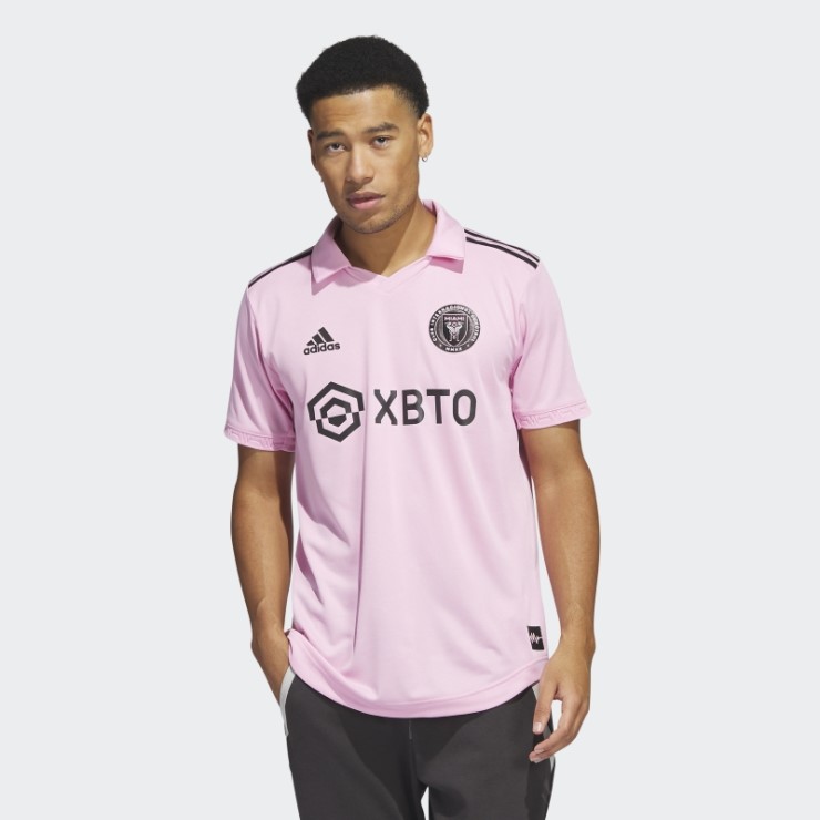Camiseta Inter Miami Cf 22/23 Primera Equipacion Autentico Rosa Adidas
