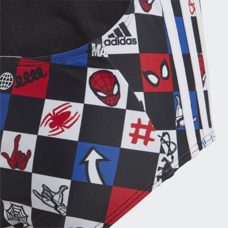 Adidas X Marvel's Spider-man Traje De Baño Moda Blanco