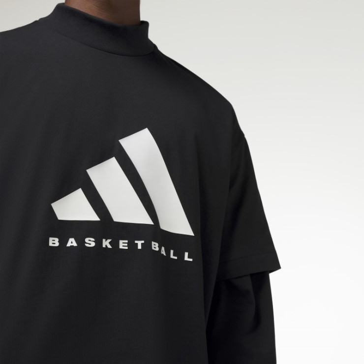 Camiseta De Baloncesto Adidas Negra