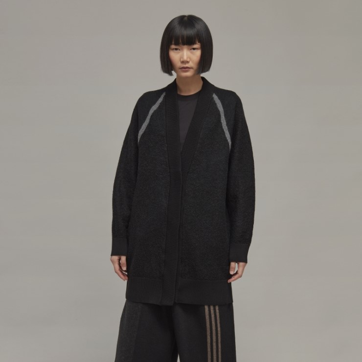 Cárdigan Clásico De Punto Transparente Y-3 Adidas