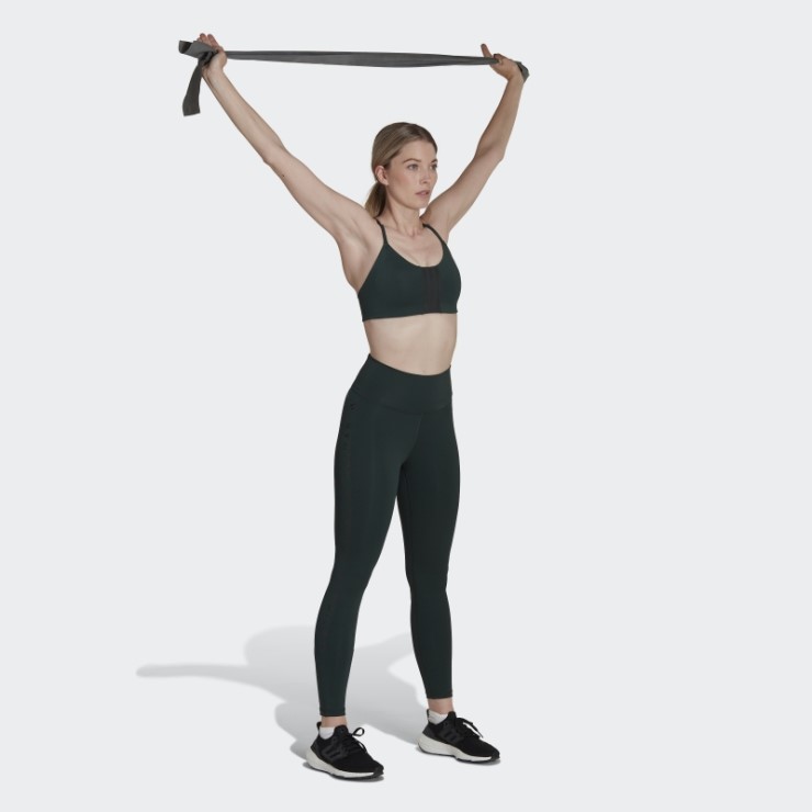 Sujetador De Entrenamiento Con Sujeción Ligera Adidas Aeroimpact Verde