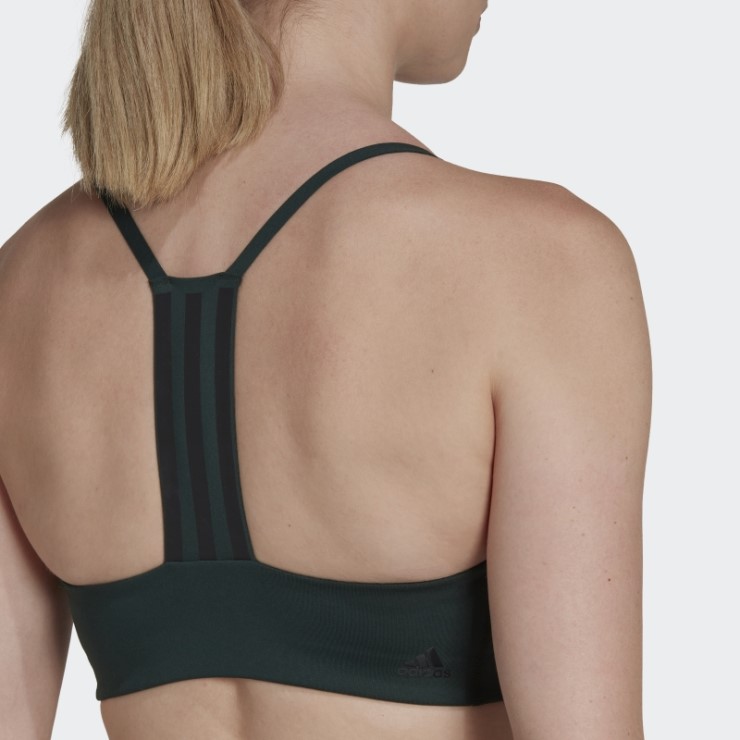 Sujetador De Entrenamiento Con Sujeción Ligera Adidas Aeroimpact Verde