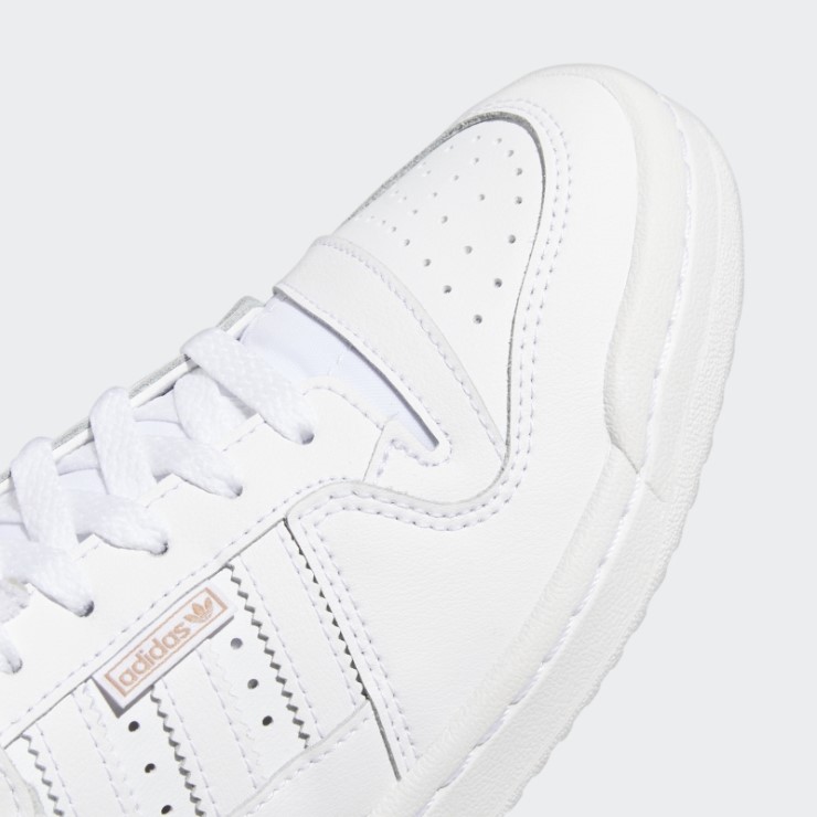 Zapatillas Adidas Forum Bajas Oro Rosa Metalizado