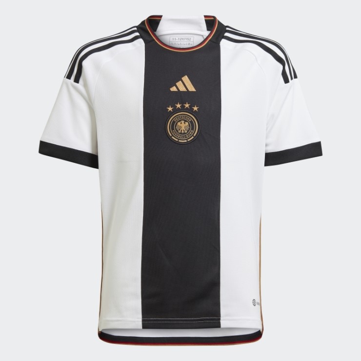 Adidas Camiseta Alemania 22 Primera Equipación Blanca