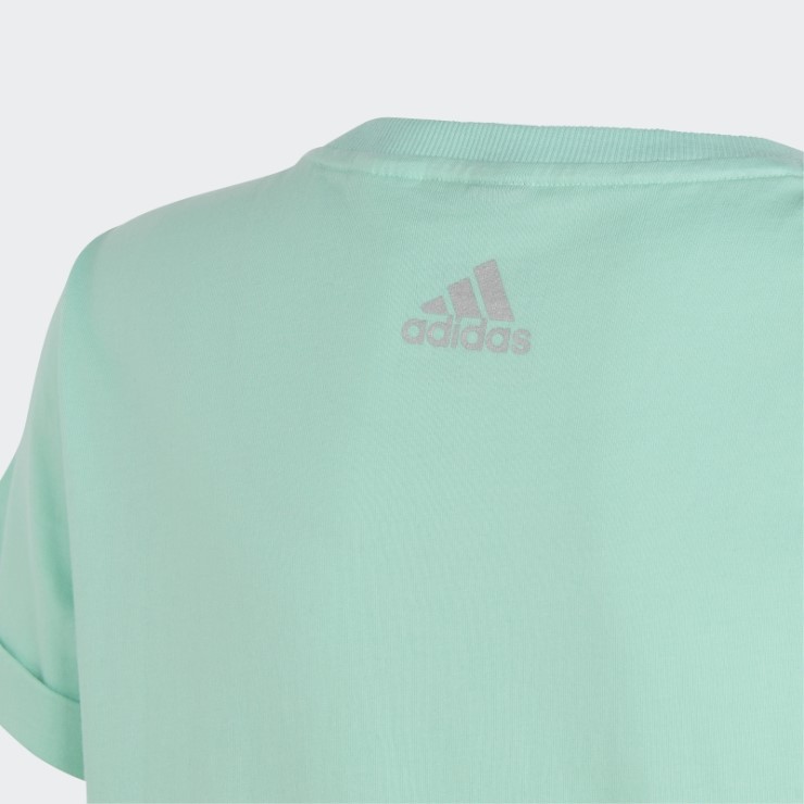Camiseta Adidas Dance Anudada Verde