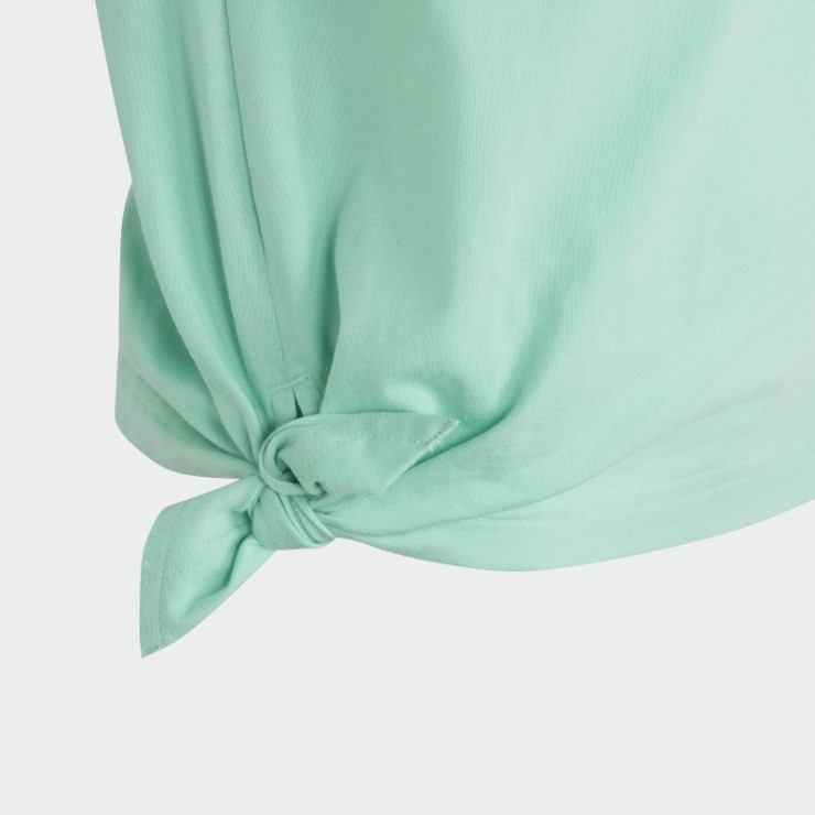 Camiseta Adidas Dance Anudada Verde