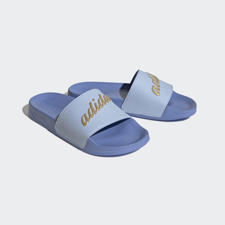 Chanclas De Ducha Adilette Adidas Azul Amanecer