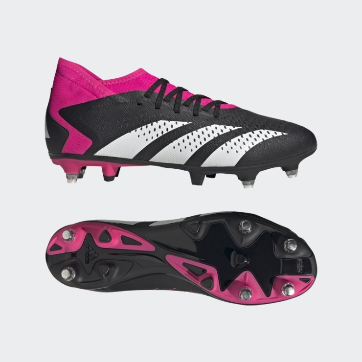 Predator Precision.3 Botas De Terreno Blando Adidas Negro