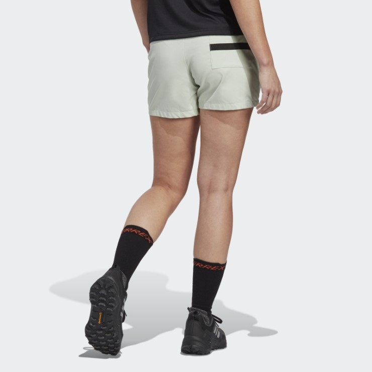 Pantalones Cortos Verdes Terrex Liteflex Senderismo Adidas