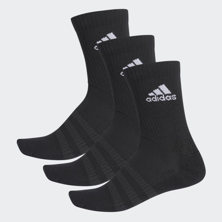 Calcetines Acolchados Negros Adidas
