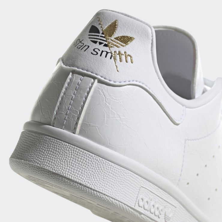 Adidas Stan Smith Zapatos Oro Metálico Caliente