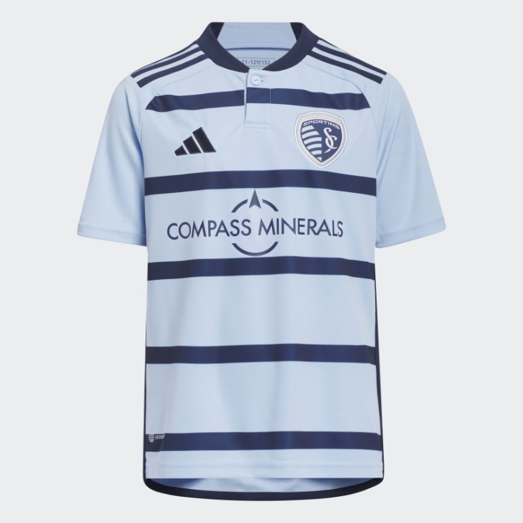 Camiseta Sporting Kansas City 23/24 Primera Equipación Azul Adidas