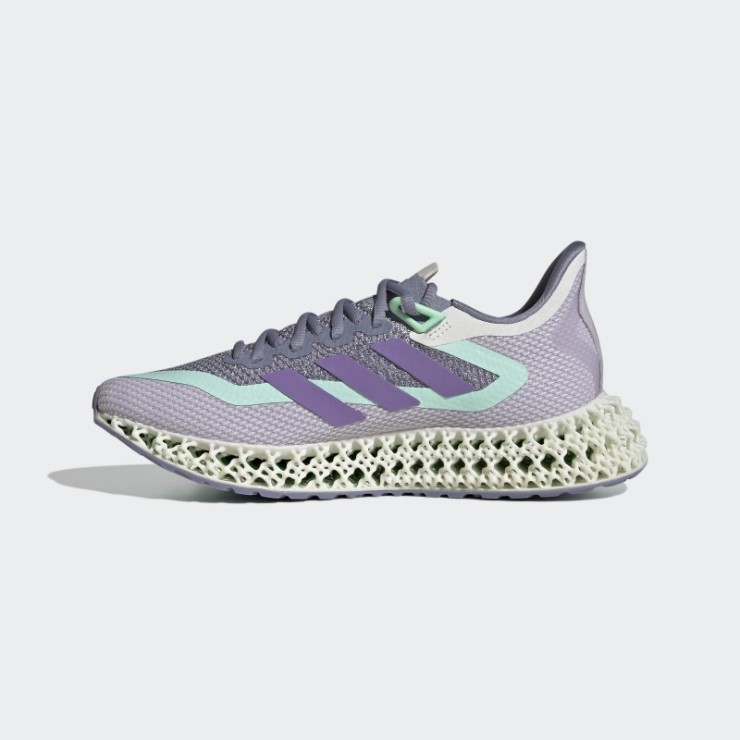 Plata Violeta Adidas 4d Fwd Zapatos De Moda